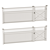 Versatile PVC Fence Solution 3D model small image 1