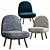 Fantasia Fabric Armchair: Molteni&C 3D model small image 2