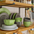 Kitchen Essentials Set: Cutting Board, Dinnerware, Pitcher, Glasses, Planter 3D model small image 7
