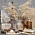 Elegant Decor Set 025 3D model small image 1