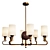 Elegant Munich 8-Arm Chandelier 3D model small image 1