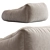 Comfort Lounge Bean Bag Chair 3D model small image 2