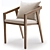 Elegant Cardrona Dining Chair 3D model small image 5