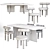 Sleek LAMÉ Dining Table & GROPIUS CS1 Chair 3D model small image 2