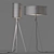 Scandinavian Elegance: Finom Wood Floor Lamps 3D model small image 3