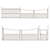 Versatile PVC Fence for Your Outdoor Spaces 3D model small image 1