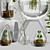 Elegant Pot Set: Versatile and Stunning 3D model small image 2