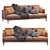 Bonaldo Paraiso Sofa: Stylish, Comfortable, and Versatile 3D model small image 1