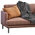 Bonaldo Paraiso Sofa: Stylish, Comfortable, and Versatile 3D model small image 7
