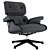 Modern Vitra Lounge Chair 3D model small image 2