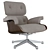 Modern Vitra Lounge Chair 3D model small image 3