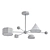 Sleek Design SPIL Lamps 3D model small image 2