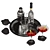 Ultimate Cocktail Set: 3-in-1 Mixology Kit 3D model small image 1