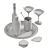 Ultimate Cocktail Set: 3-in-1 Mixology Kit 3D model small image 5
