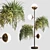 Versatile Floor Light: Indoor & Outdoor Plant Stand 3D model small image 6