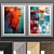 Modern Art Frame: Texture Variety 3D model small image 1