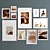 Versatile Art Frame Collection: 11 Frames, Various Sizes & Materials 3D model small image 2