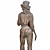 Sculpted Girl Figure 3D model small image 3