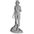 Sculpted Girl Figure 3D model small image 5