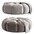 Cozy Bean Bag Chair: N6 3D model small image 1