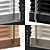 Modern Metal 45mm Venetian Blind 3D model small image 3