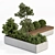 Urban Oasis Bench: Set 17 3D model small image 2