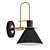 Salena Modern Wall Lamp: Sleek and Stylish Lighting Option 3D model small image 1