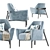 Modern EVE Armchair: Stylish, Versatile, Comfortable 3D model small image 2