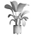 Handmade Pottery Indoor Plant Vase 3D model small image 4