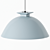 Sleek Scandinavian Pendant Light 3D model small image 3