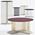 Sleek Accursio Table: Innovative Italian Design 3D model small image 1