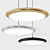 Elegant Sinfonia Pendant Light 3D model small image 1
