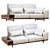 Elegant PORADA Argo Sofa 3D model small image 10