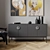 Sleek Alto Sideboard with Customizable Dimensions 3D model small image 1