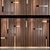 Modern Wall Panel 42: Design Excellence 3D model small image 1