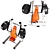 Realistic 3D Gym Equipment: Perfect for Fitness Enthusiasts 3D model small image 2