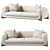 Elegant Porada Sofabed 3D model small image 6