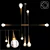 Elegant Tristan Pendant Light 3D model small image 1