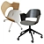 Elegant Office Conference Chair 3D model small image 2