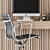 Elegant Workplace Solution: Home Office 23 3D model small image 2