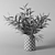 Elegant 16" Decorative Vase 3D model small image 6