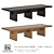 Franklin Executive Negotiation Table 3D model small image 1