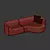 Elegant Chloe Sofa: Modern Design, Premium Quality 3D model small image 3