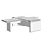 Franklin Rounded Writing Desk 3D model small image 4