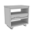 Sleek Minimalist Cabinet TMB-035 3D model small image 3
