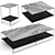 Modern Minotti Liam Coffee Table Set 3D model small image 3