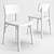 Rustic Chic Kea Chair 3D model small image 2