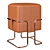  Modern Hazel Stool: Elegant and Functional 3D model small image 1