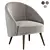 Elegant Aran Chair: Dynamic Design 3D model small image 1