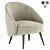 Elegant Aran Chair: Dynamic Design 3D model small image 3
